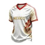 T‑Shirts Men's Loose-Fit Casual Digital-Print T-Shirt (Western Style)